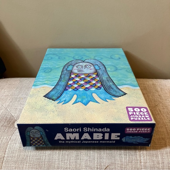 Amabie: The Mythical Japanese Mermaid 500-Piece Puzzle Saori Shinada - Picture 2 of 6